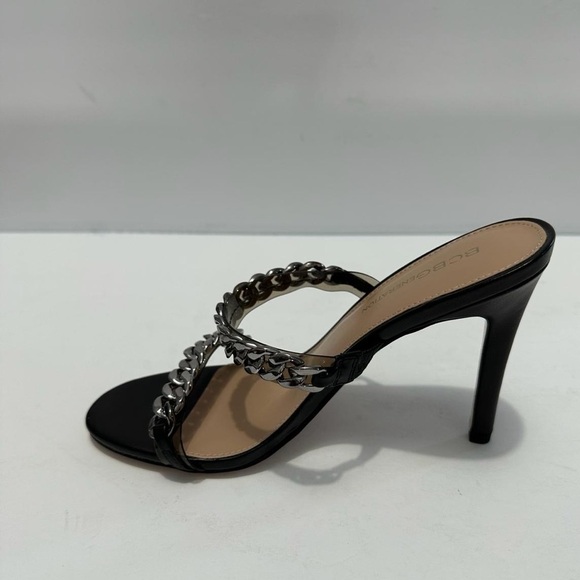 BCBGeneration Womens Jesta Chain Slip-On Open Toe Slide Shoes Size 7 M - Picture 8 of 10